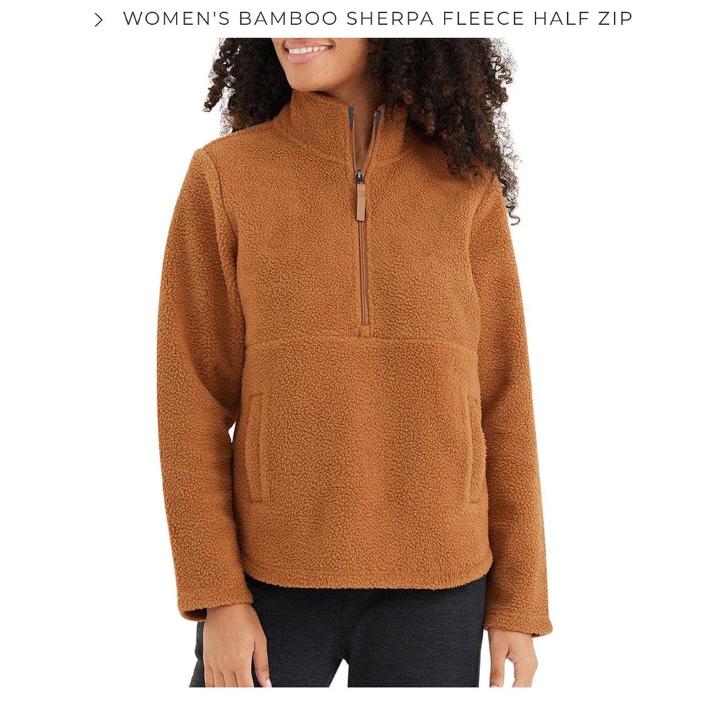 Free Fly Apparel Bamboo Sherpa Fleece Half Zip - Small